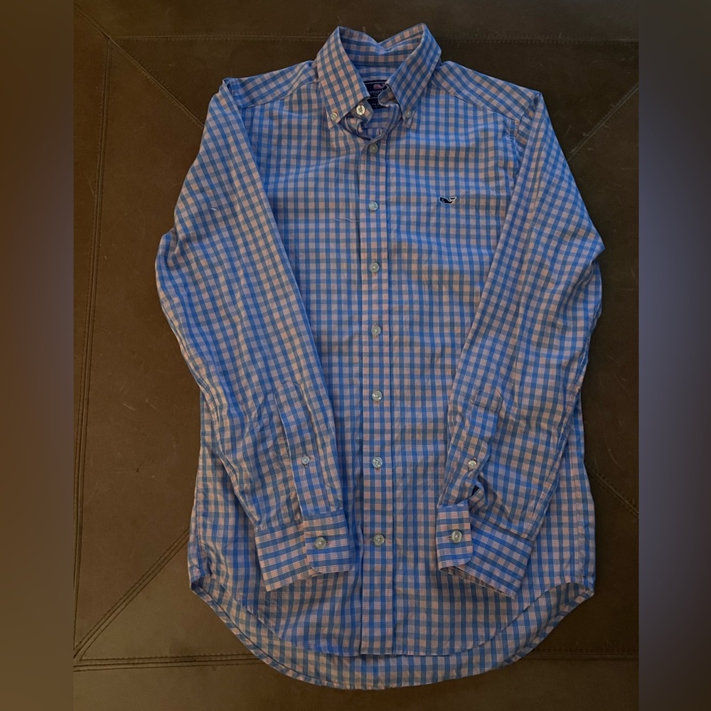 Vineyard Vines slim fit button down Whale Shirt